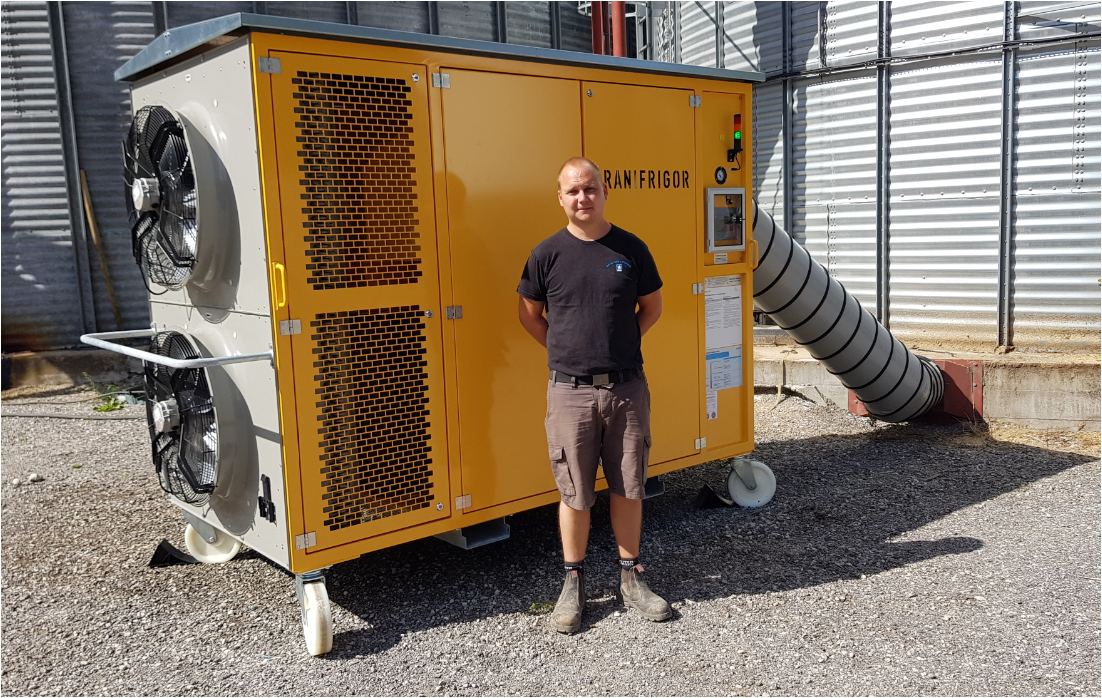 Ny kylmaskin till Buttle Foder & Spannmål 